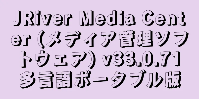 JRiver Media Center (メディア管理ソフトウェア) v33.0.71 多言語ポータブル版